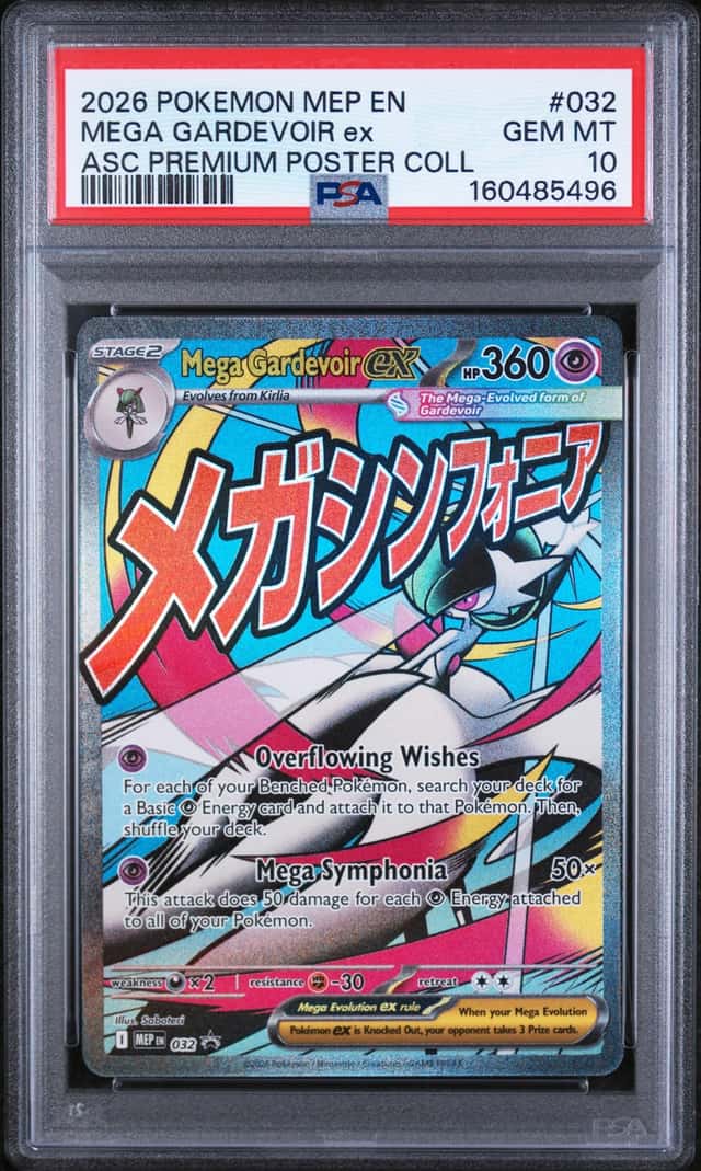 PSA 10 Pokemon TCG Mega Gardevoir ex Me: Mega Evolution Promo Holo EN #032