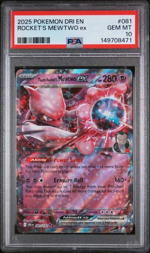 ROCKET'S MEWTWO ex