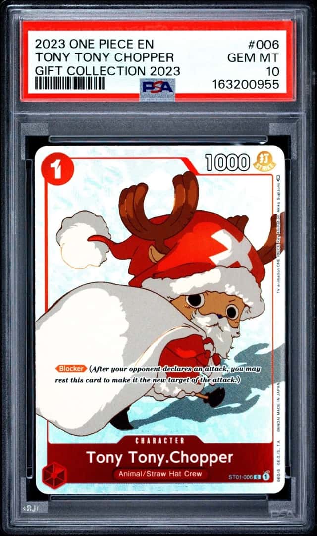 2023 ONE PIECE GIFT COLLECTION 2023 #006 TONY TONY CHOPPER PSA 10
