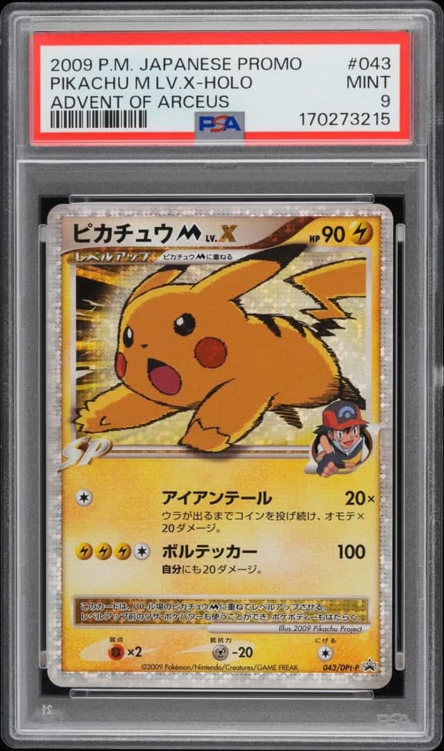 Pikachu M Lv X