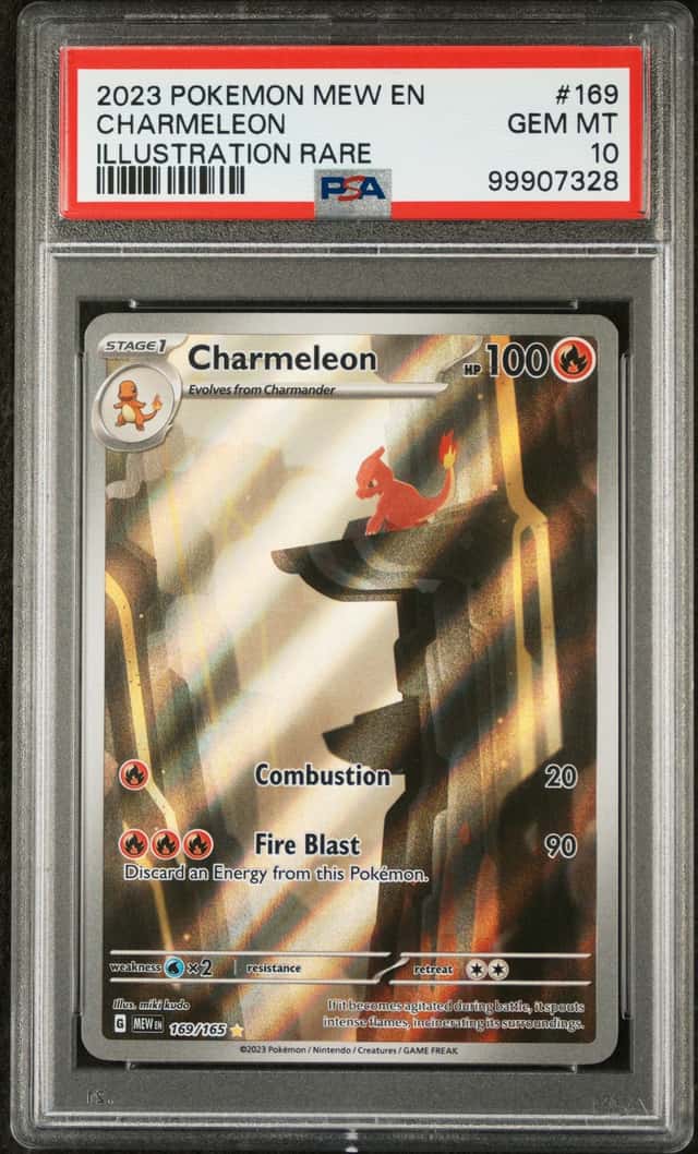 Charmeleon 169/165 Scarlet & Violet 151 Pokémon TCG Illustration