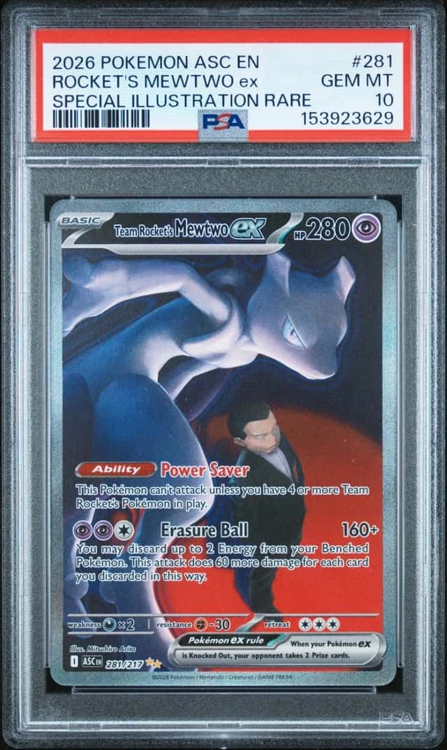 ROCKET'S MEWTWO ex