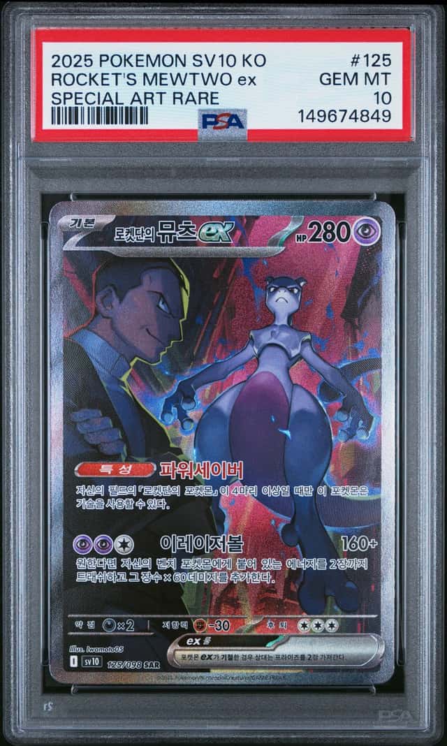 ROCKET'S MEWTWO ex