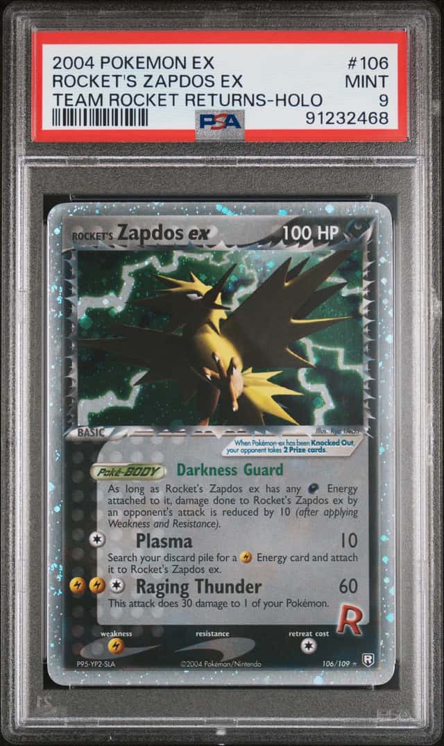 Rocket's Zapdos EX