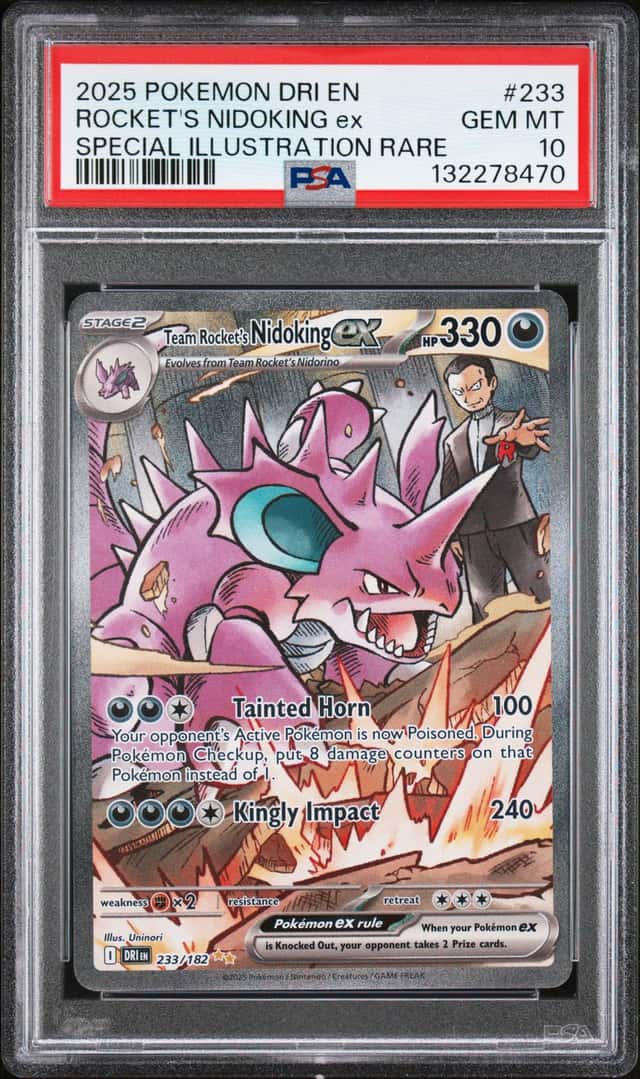 ROCKET'S NIDOKING ex