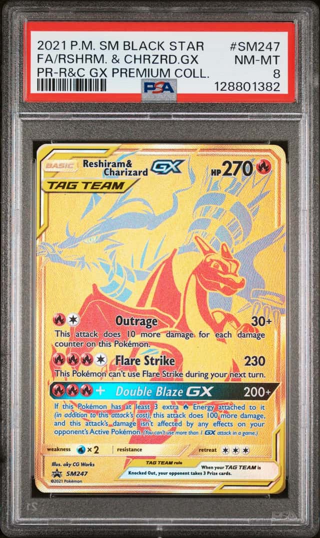 Reshiram & Charizard GX