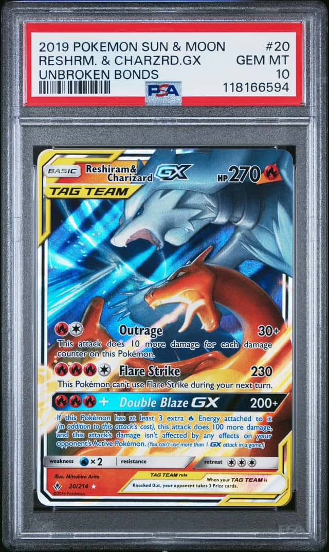 Reshiram & Charizard GX