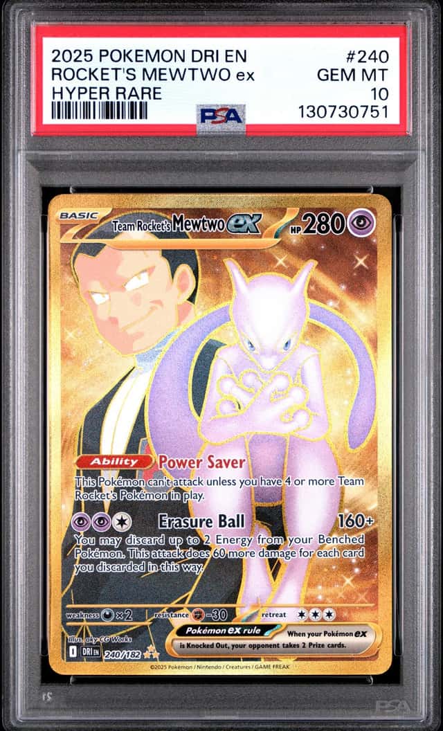 ROCKET'S MEWTWO ex