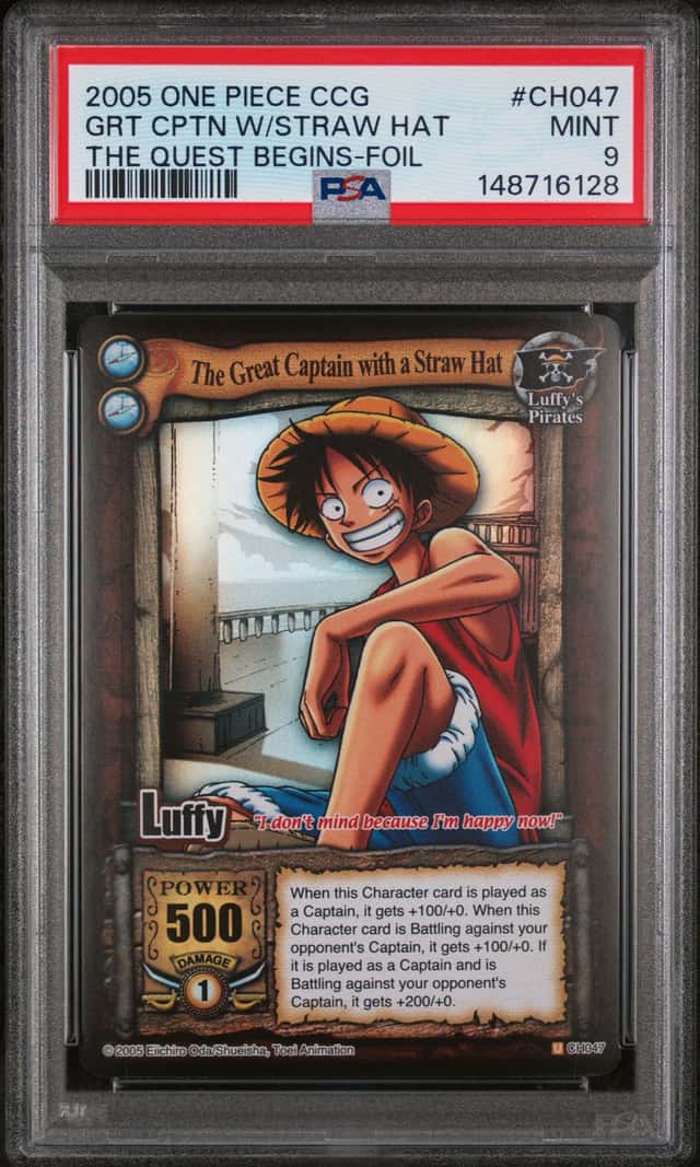 GRT CPTN W/STRAW HAT