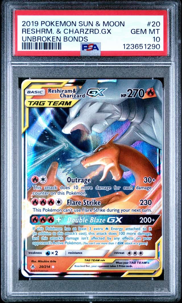 Reshiram & Charizard GX