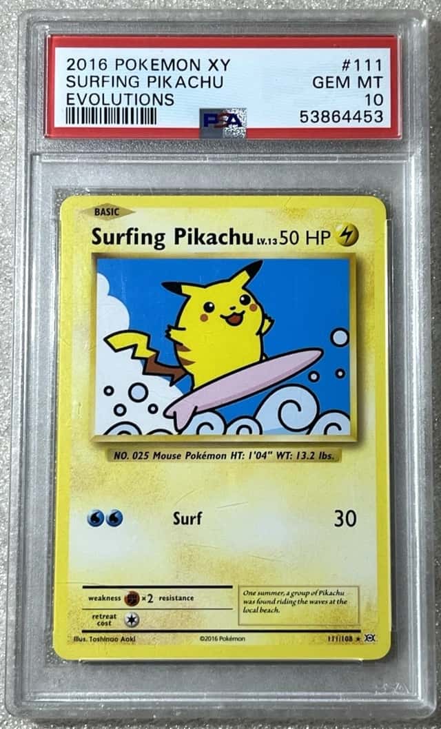 Surfing Pikachu