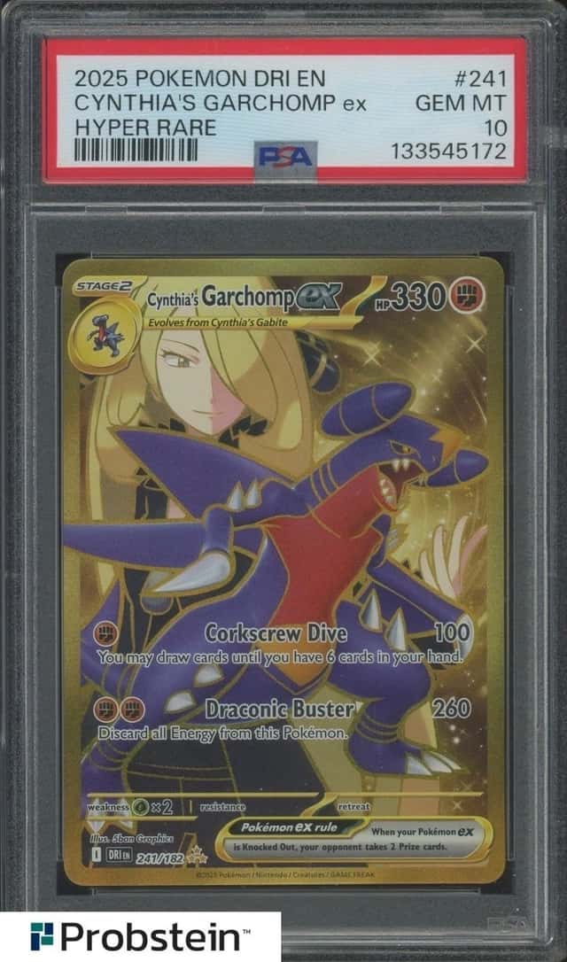 CYNTHIA'S GARCHOMP ex