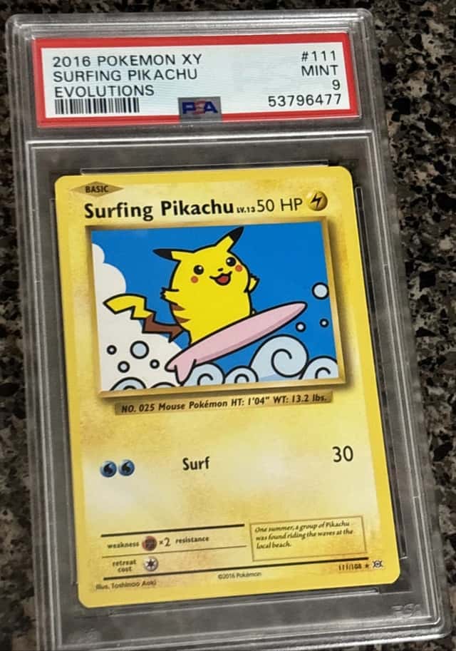 Surfing Pikachu