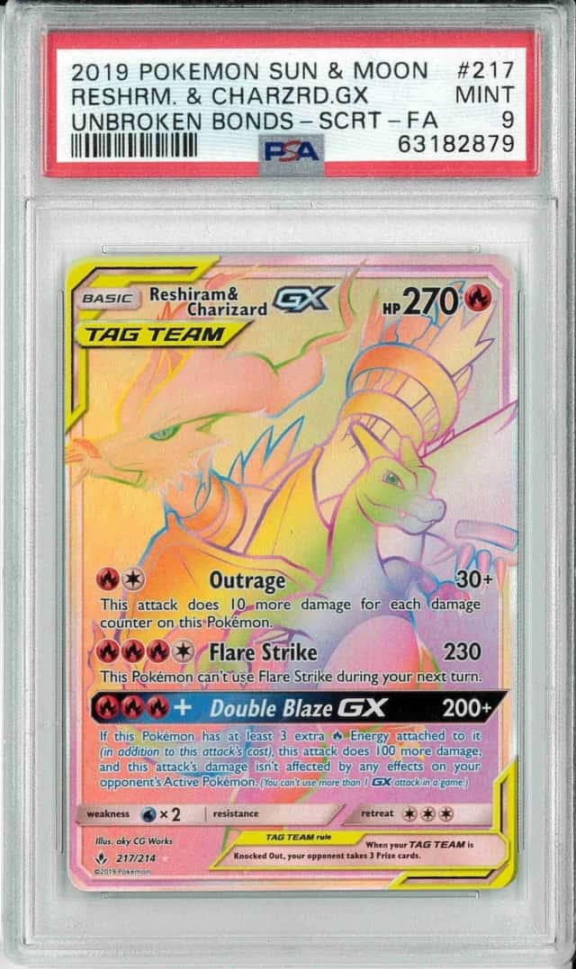 Reshiram & Charizard GX