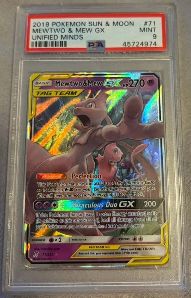 Mewtwo & Mew GX