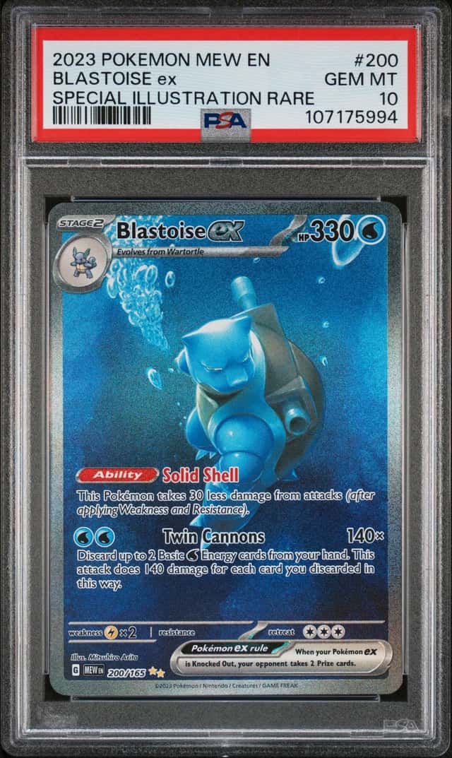 BLASTOISE ex