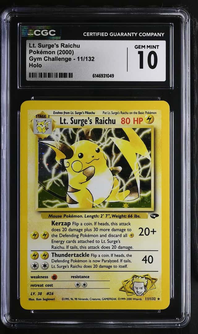 Lt. Surge's Raichu