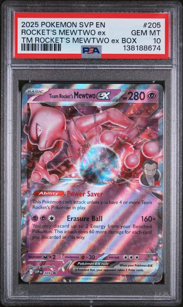 ROCKET's MEWTWO EX