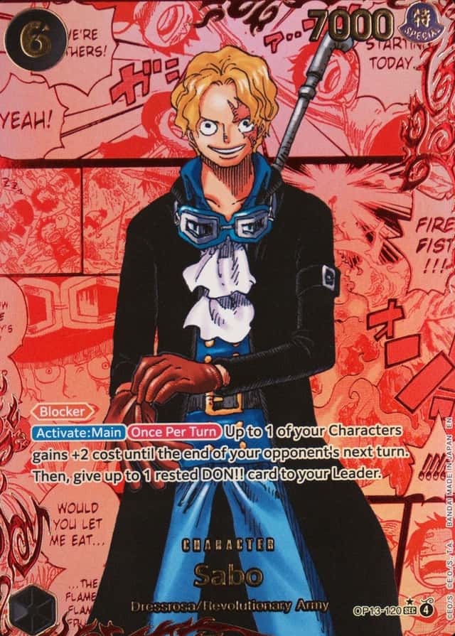 Op Red Manga Art