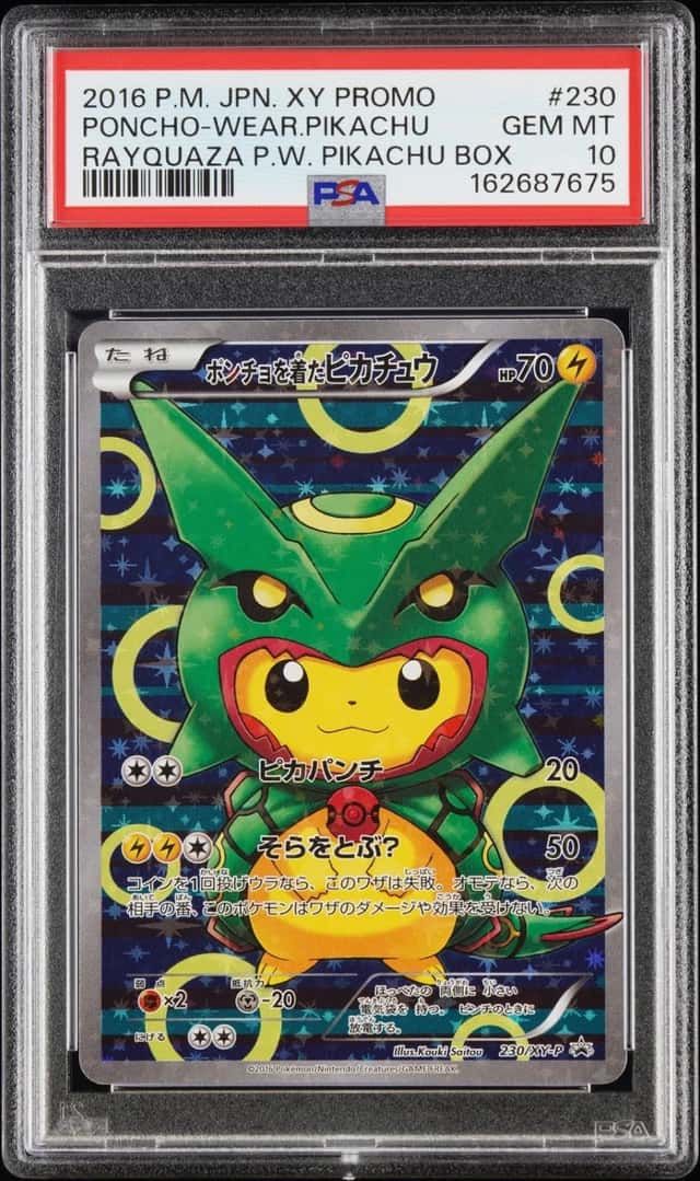 Poncho-Wearing Pikachu
