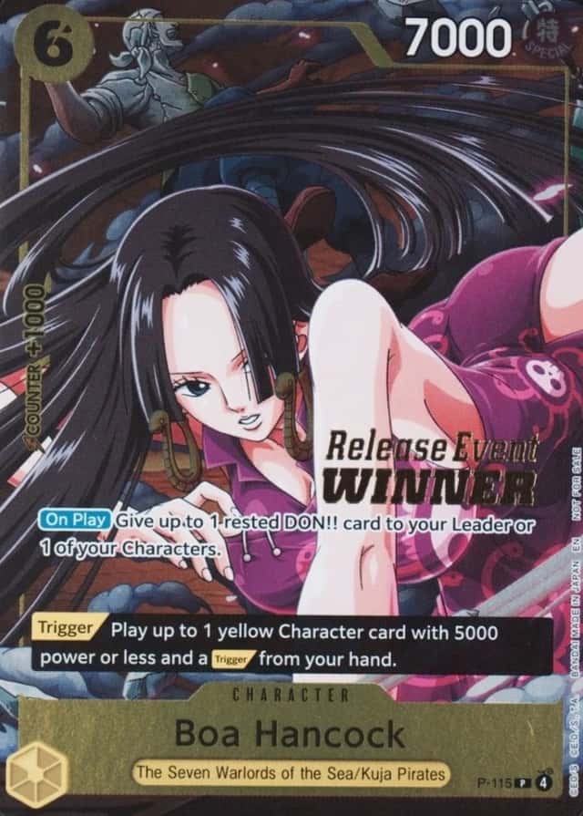 Release Event, Winner