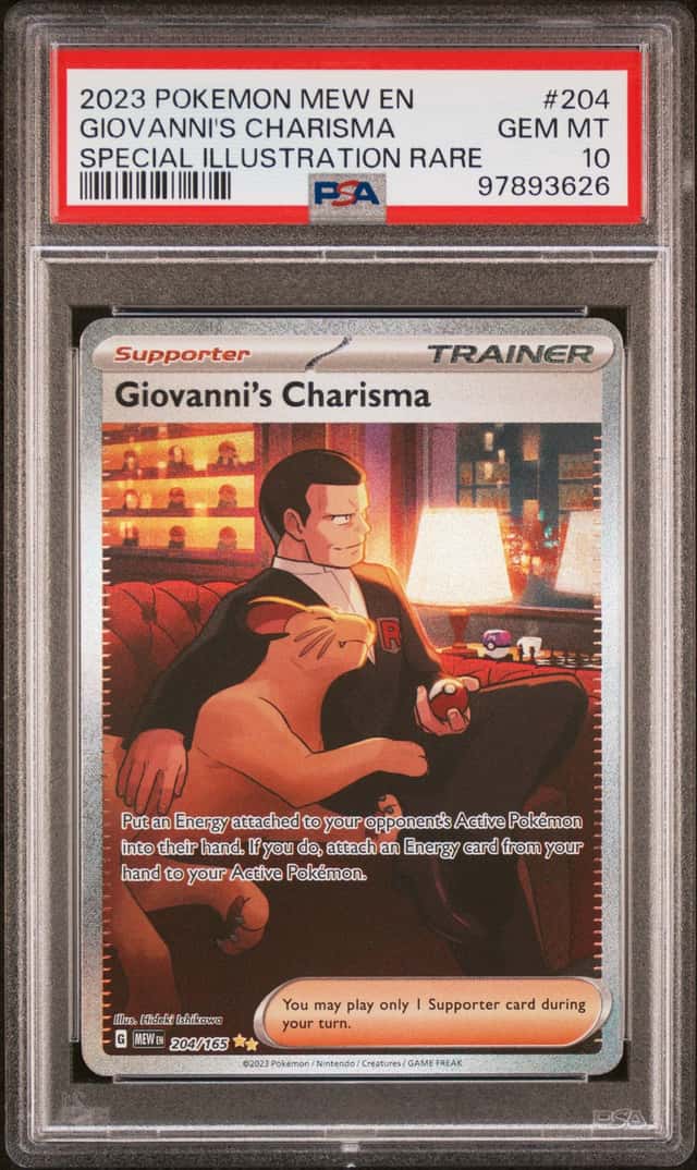 Giovanni's Charisma
