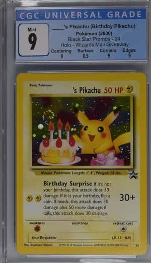 Birthday Pikachu