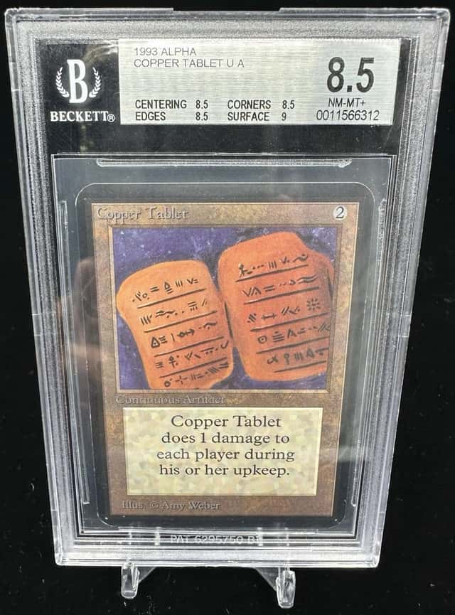 Copper Tablet U :A: