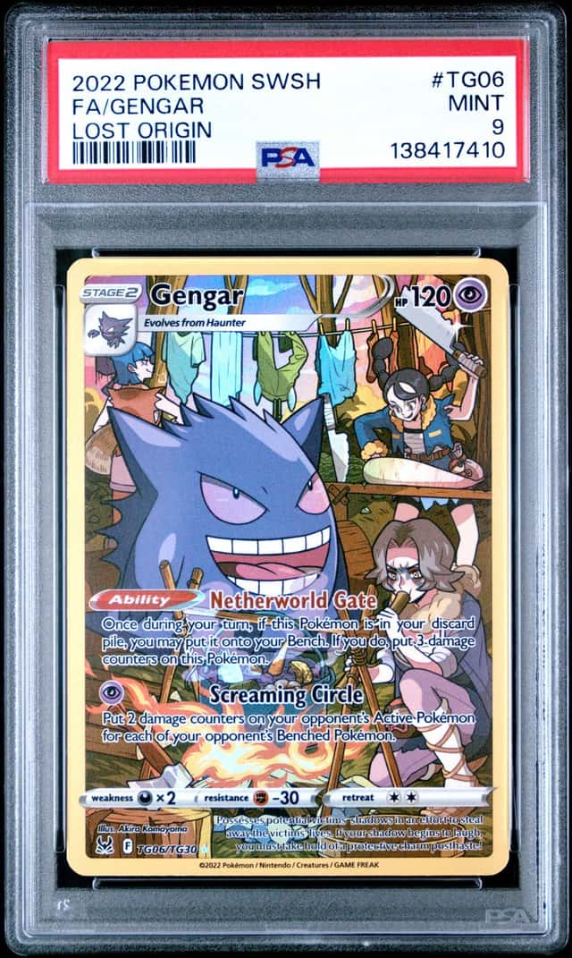 2022 Pokemon Sword and Shield Lost Origin Trainer Gallery Gengar #TG06