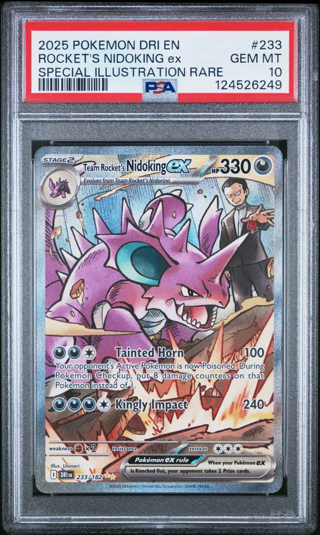 ROCKET'S NIDOKING ex