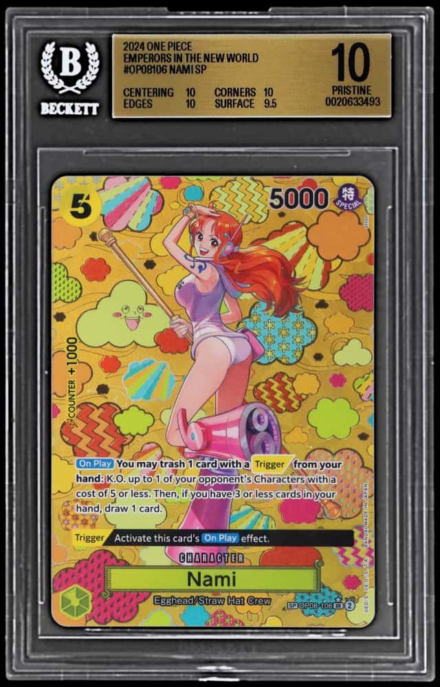 2024 One Piece Emperors In the New World Special Alternate Art Nami #OP08-106