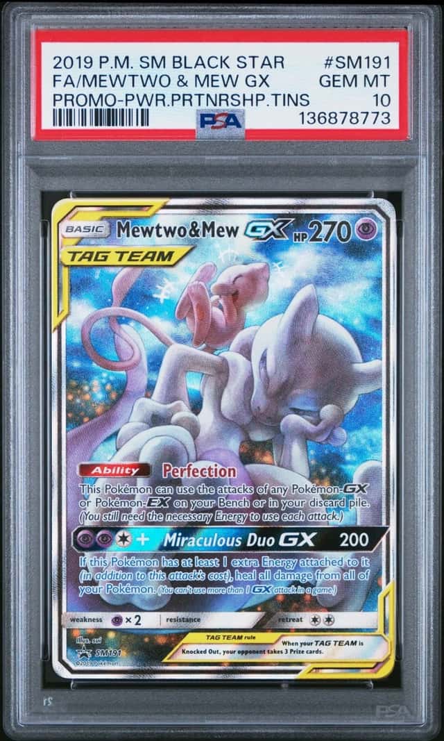 Mewtwo & Mew GX