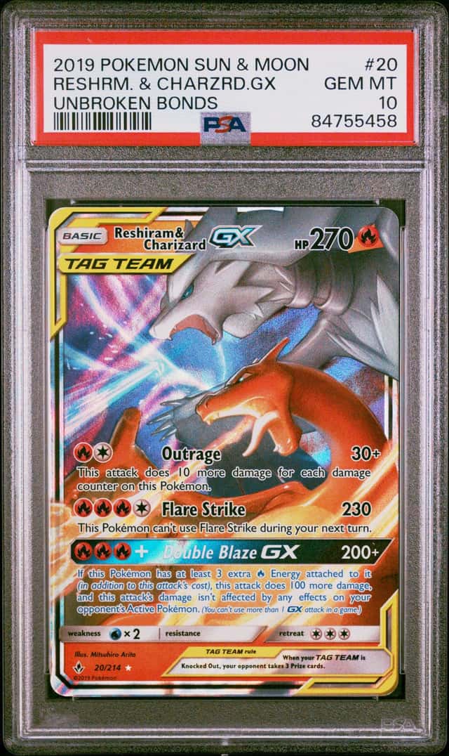 Reshiram & Charizard GX