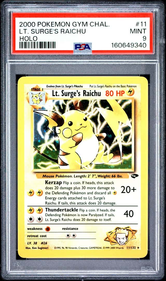 Lt. Surge's Raichu