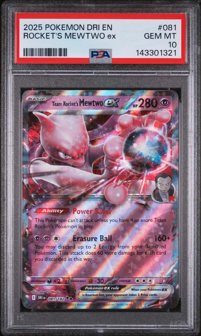 ROCKET'S MEWTWO ex