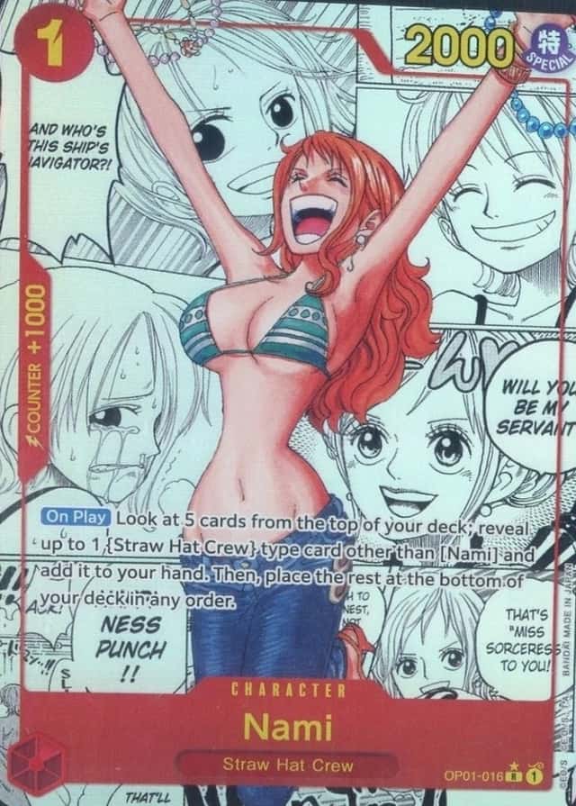 Non-Holo · Op Manga Art