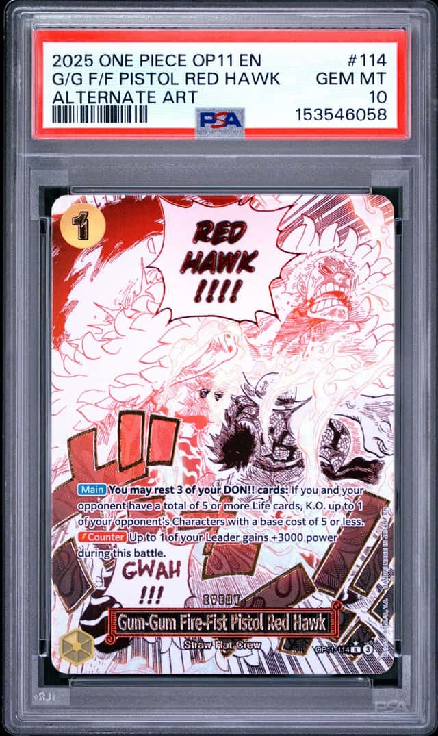 Gum-Gum Fire-Fist Pistol Red Hawk