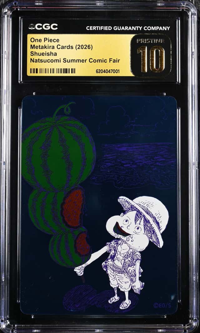 海贼王 CGC金10 西瓜路飞 2026 集英社漫画夏日祭2026 日版