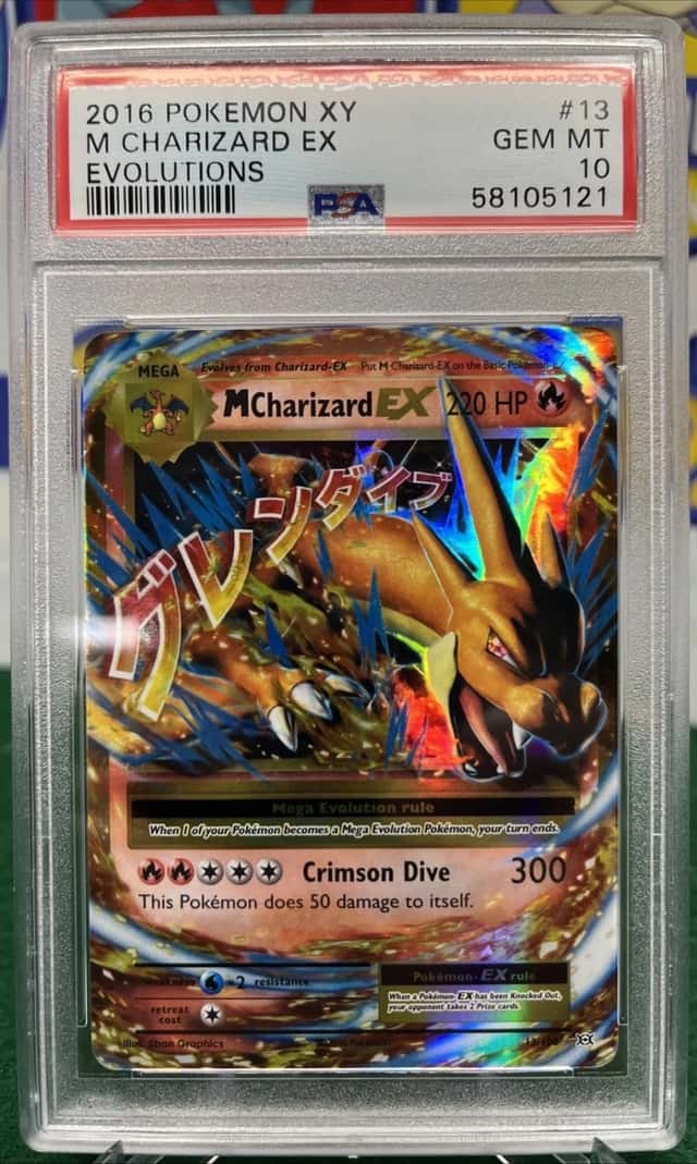 2016 Pokemon XY Evolutions M Charizard EX 13/108 PSA 10