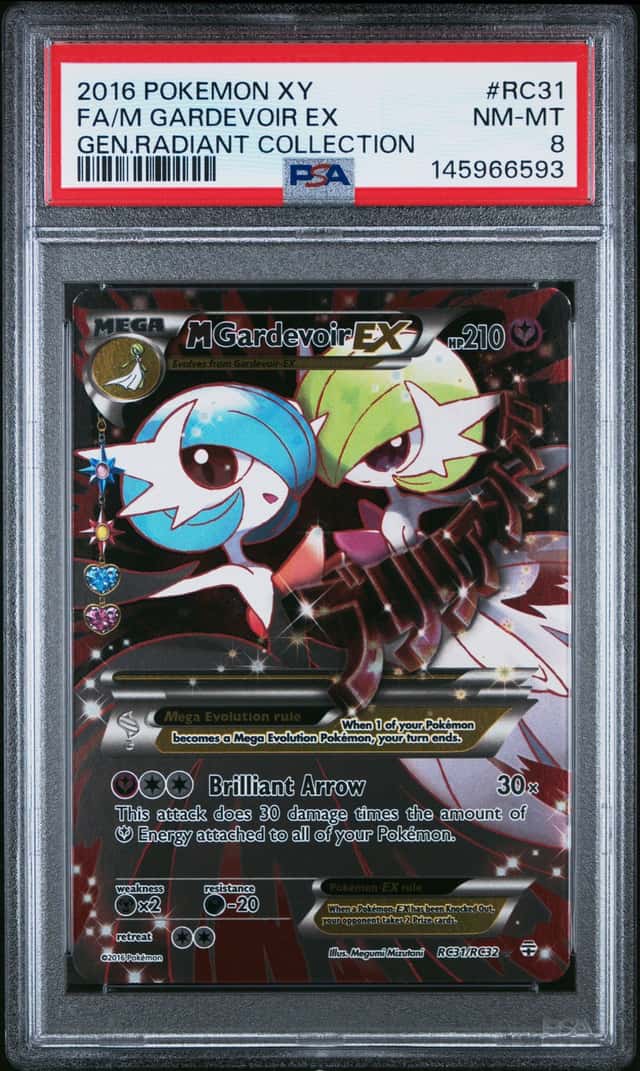 2016 Pokemon Generations Mega Gardevoir #RC31/RC32 PSA 8