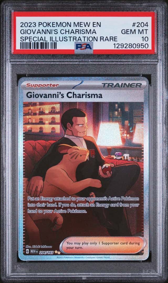 Giovanni's Charisma