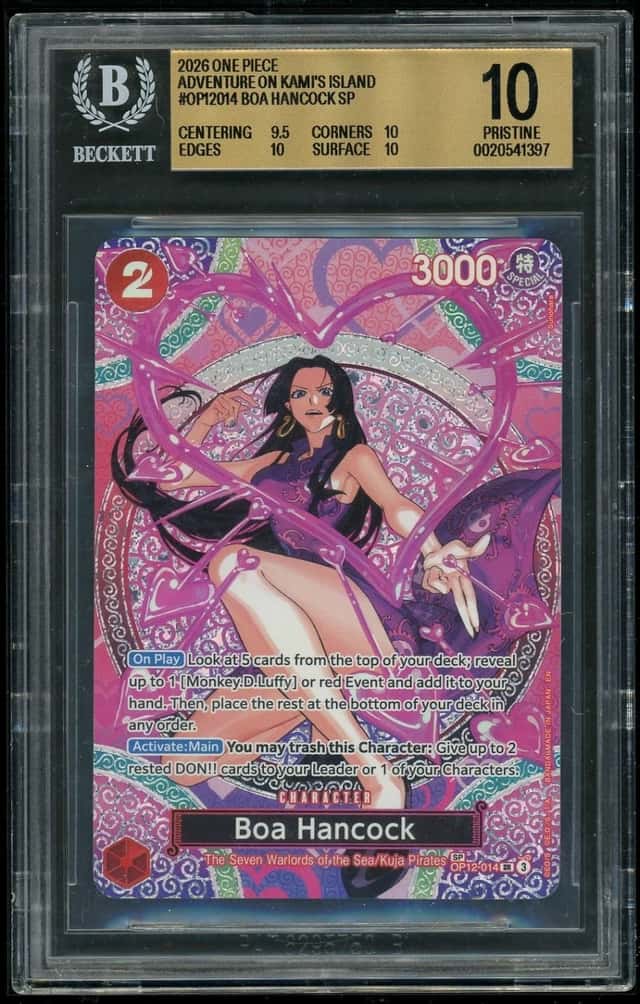 2026 One Piece Boa Hancock SP Adventures on KAMI's Island BGS 10