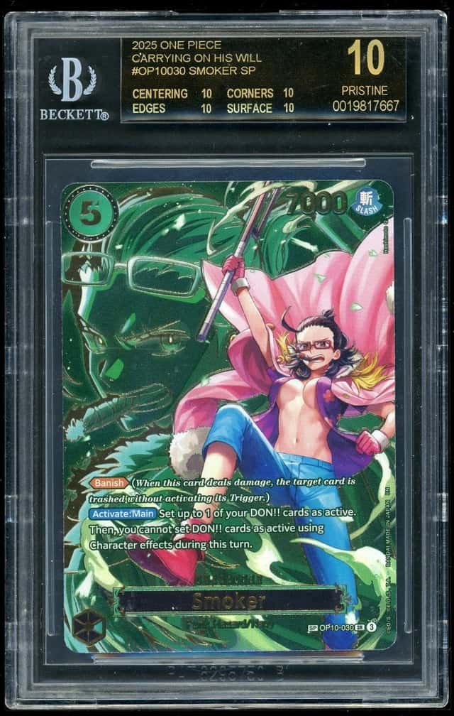 2025 One Piece Smoker SP Carrying on His Will BGS 10 Black Label