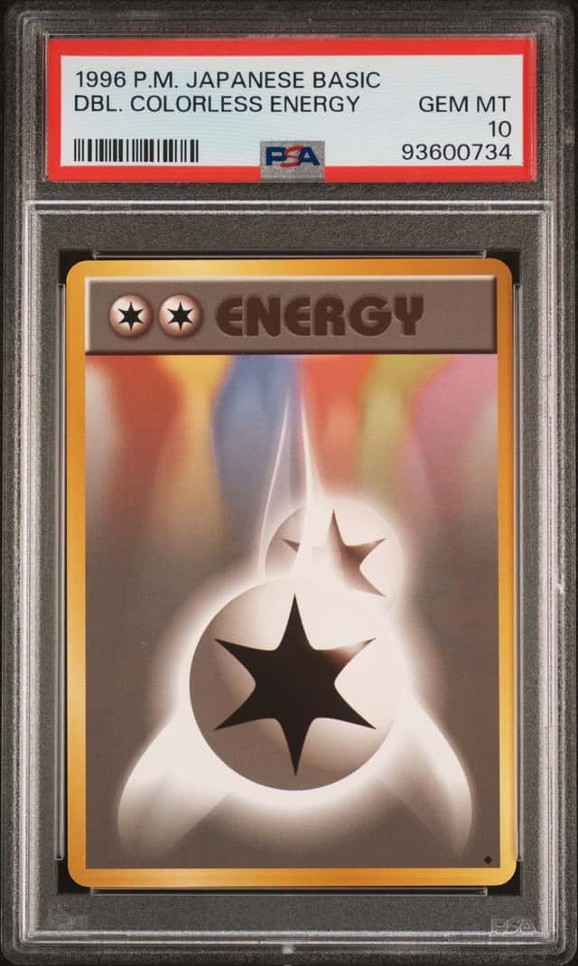 Double Colorless Energy