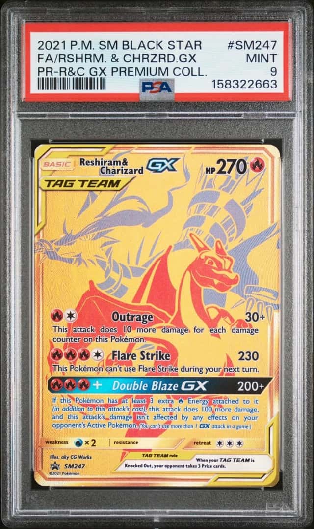 Reshiram & Charizard GX