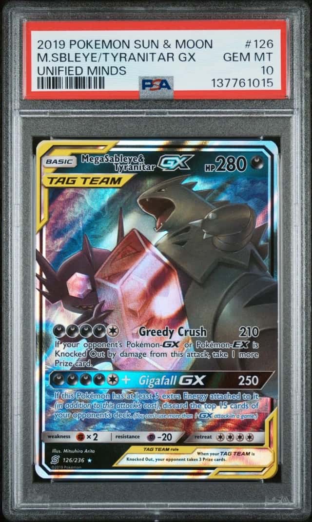 Mega Sableye & Tyranitar GX