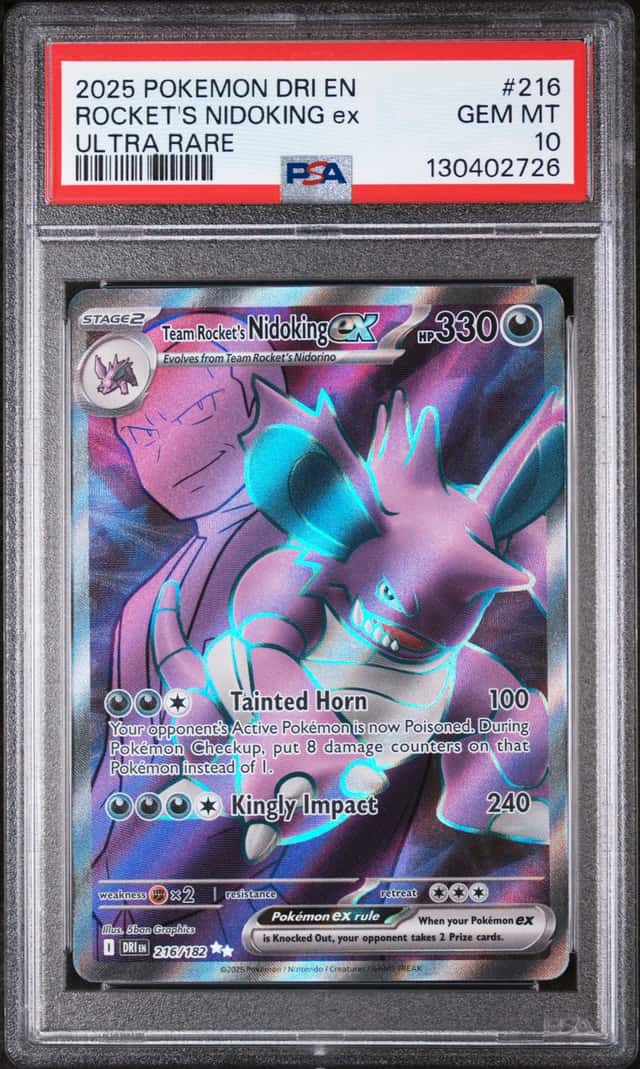 ROCKET'S NIDOKING ex