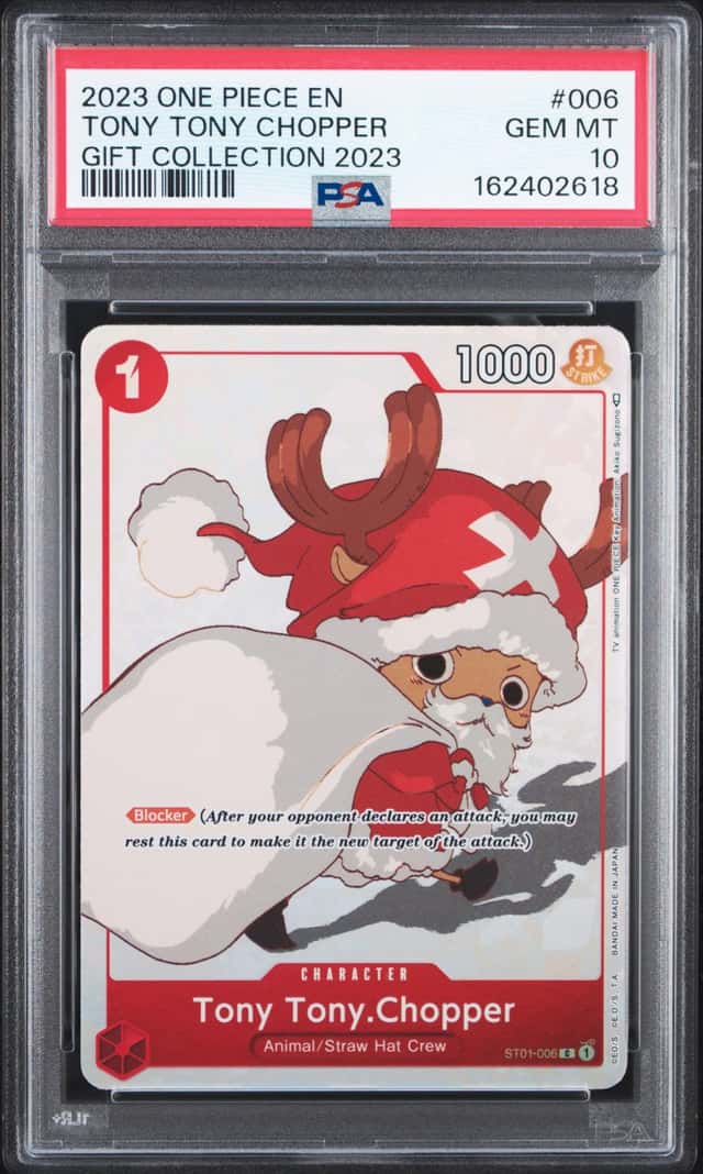 2023 One Piece Premium Card FILM RED Edition Tony Tony.Chopper #ST01-006 PSA 10