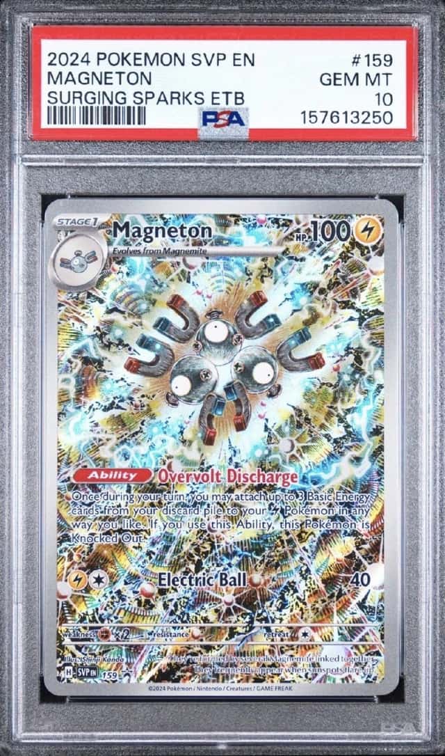 MAGNETON #159 PSA 10 • 2024 POKEMON SVP EN SV BLACK STAR PROMO