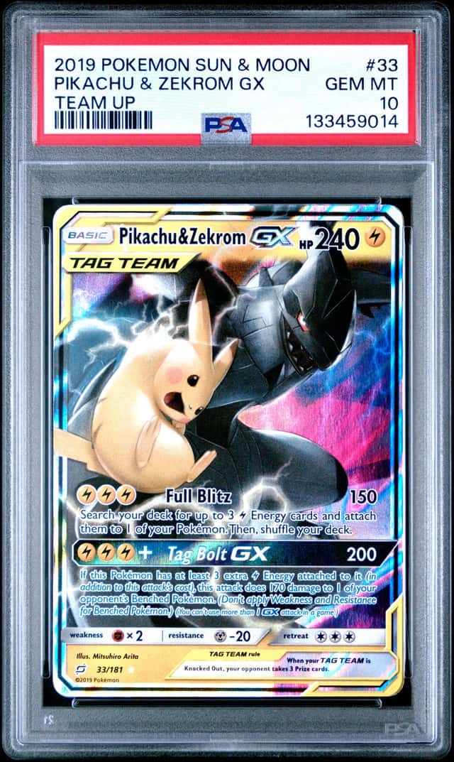 Pikachu & Zekrom GX